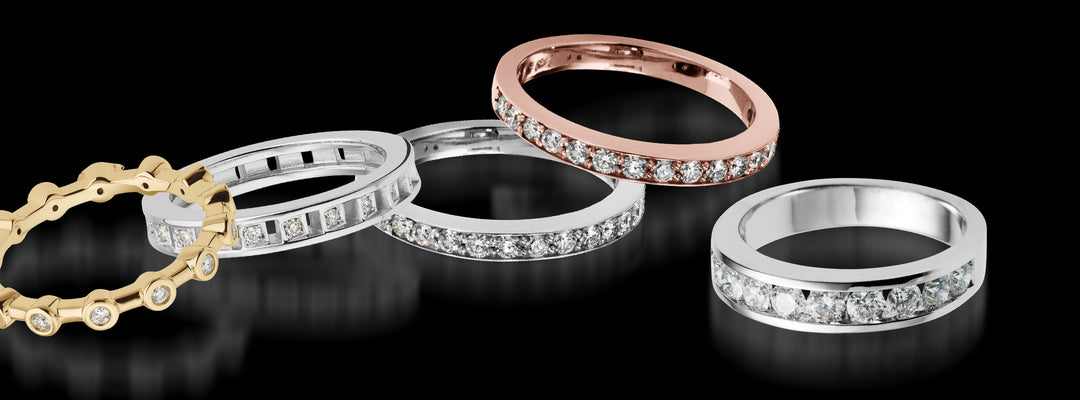Epinki Ring Womens Jewelry, 14K Rose Gold Ring 4 Prong 2ct Moissanite Band  Rings Size 4 | Amazon.com